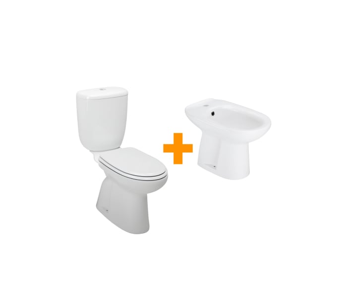 Pack inodoro + bidé Unisan Sanindusa Benissa Principal 0