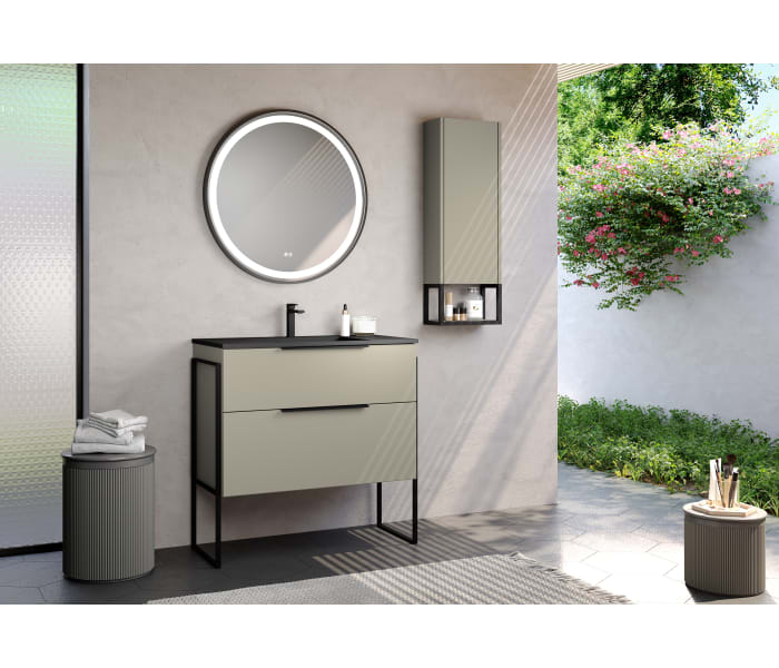 Mueble de baño Coycama Galsaky industrial Principal 4