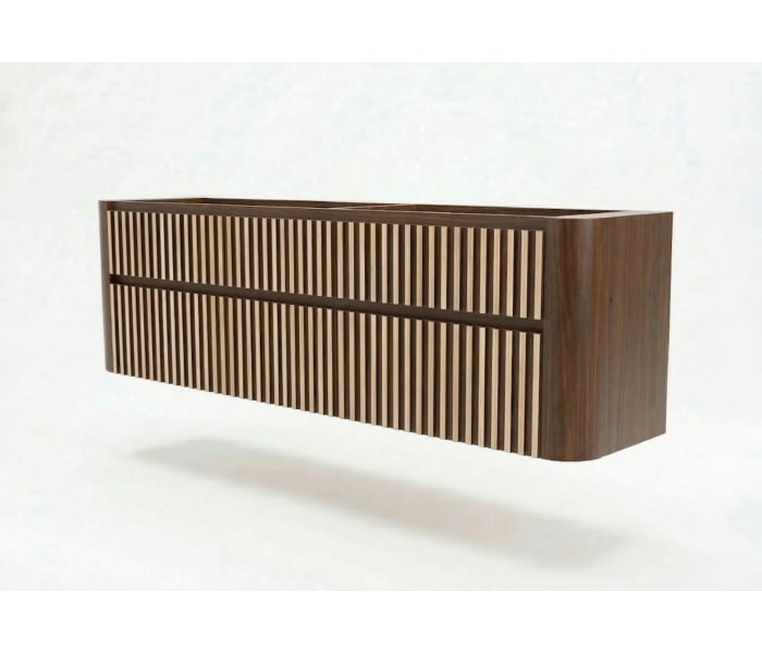 Mueble de baño con encimera de madera Bruntec Duna Principal 9