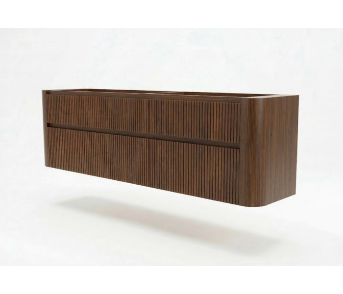 Mueble de baño con encimera de madera Bruntec Duna Principal 7