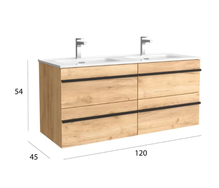 Conjunto mueble de baño Salgar Born Detalle 4