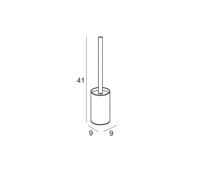 Escobillero de baño Manillons Torrent Eco 6500 Croquis 2