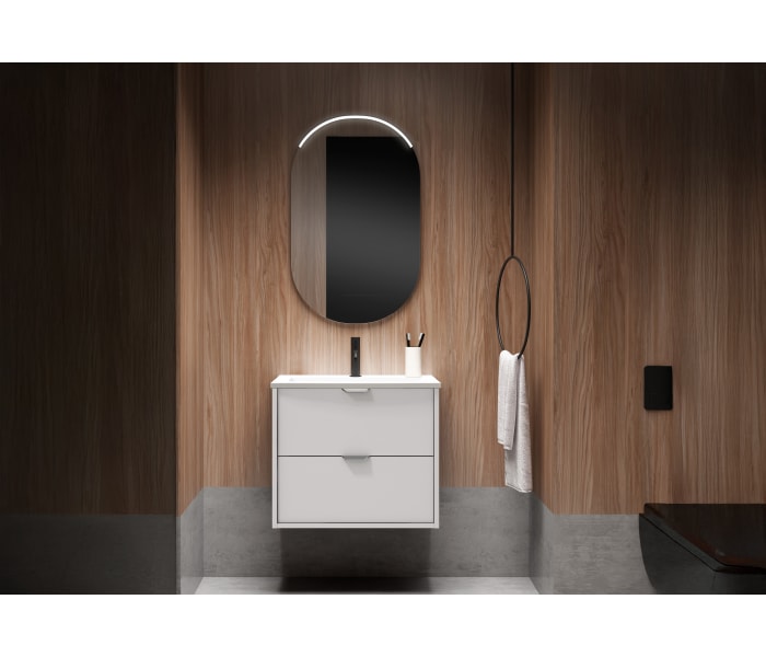 Conjunto mueble de baño fondo reducido 35.5 cm Midi Visobath Principal 2