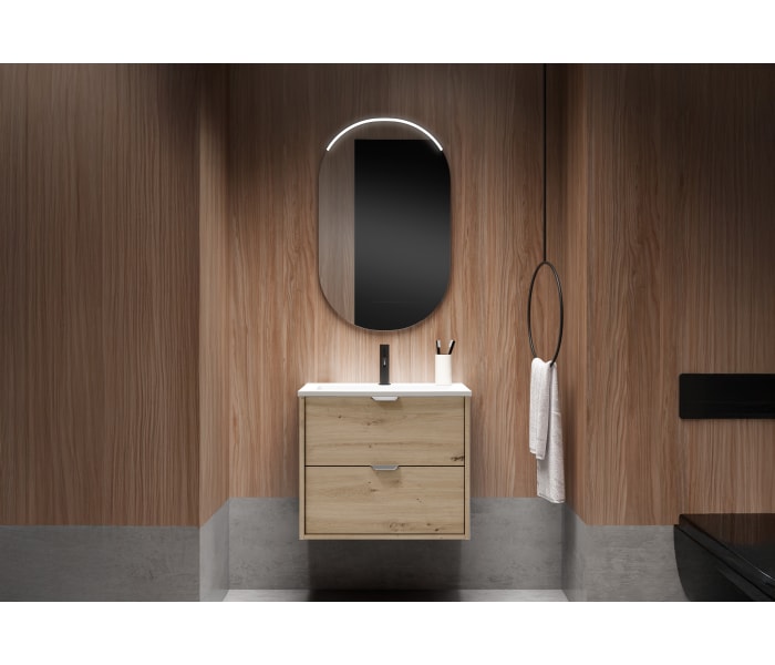 Conjunto mueble de baño fondo reducido 35.5 cm Midi Visobath Principal 12