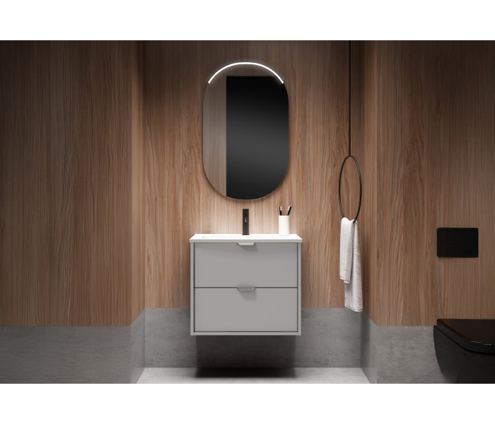 Conjunto mueble de baño fondo reducido 35.5 cm Midi Visobath Principal 8