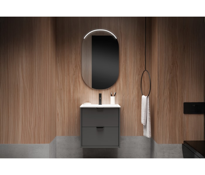 Conjunto mueble de baño fondo reducido 35.5 cm Midi Visobath Principal 3