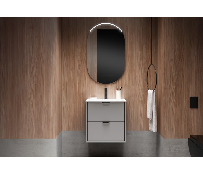 Conjunto mueble de baño fondo reducido 35.5 cm Midi Visobath Principal 7