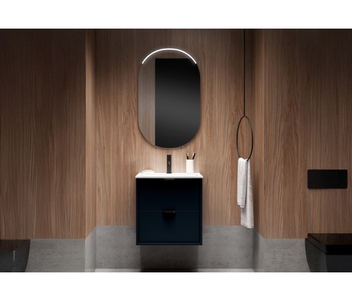 Conjunto mueble de baño fondo reducido 35.5 cm Midi Visobath Principal 9