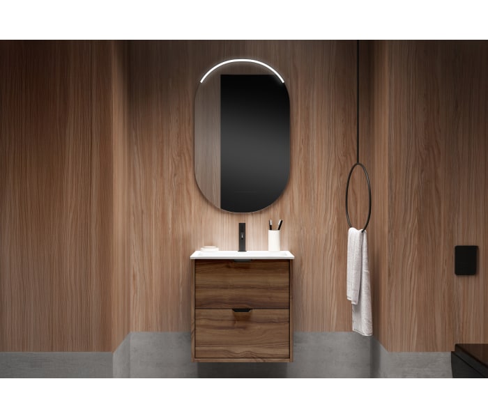 Conjunto mueble de baño fondo reducido 35.5 cm Midi Visobath Principal 1