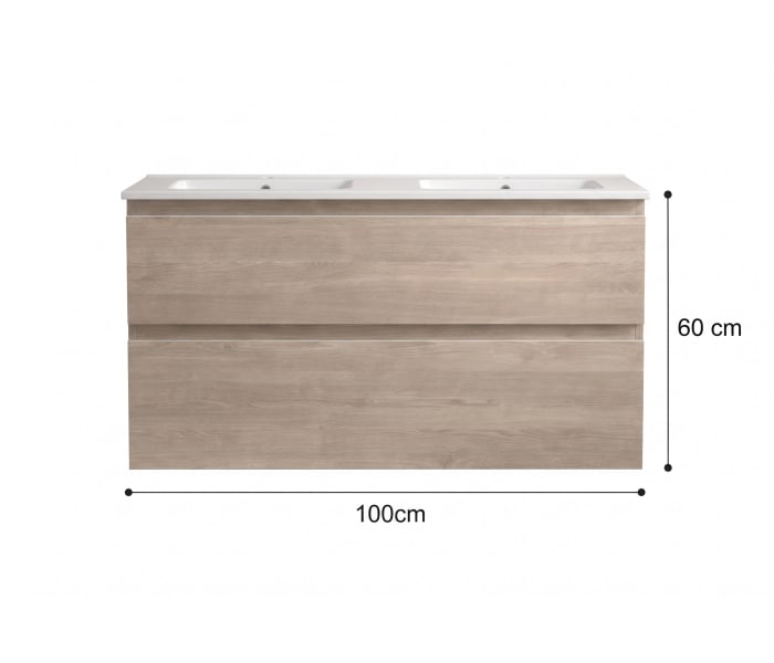 Conjunto Mueble de baño Avila dos Carmen Croquis 5