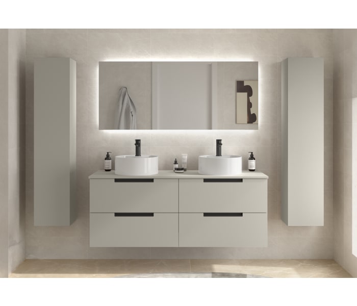 Conjunto mueble de baño Salgar Leni con lavabo sobre encimera Principal 6