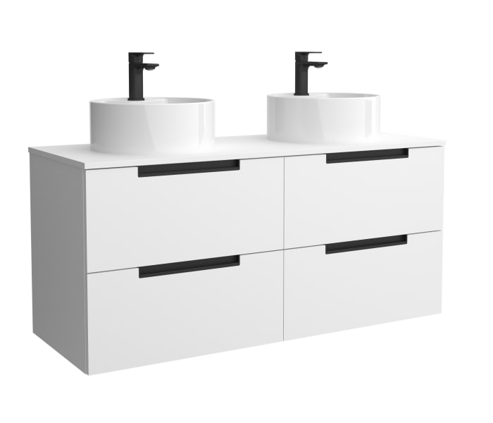 Conjunto mueble de baño Salgar Leni con lavabo sobre encimera Principal 5