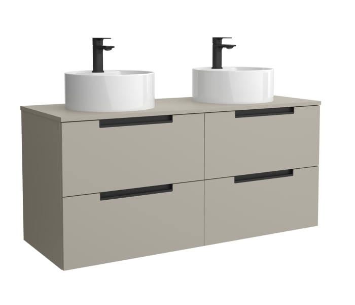 Conjunto mueble de baño Salgar Leni con lavabo sobre encimera Principal 7
