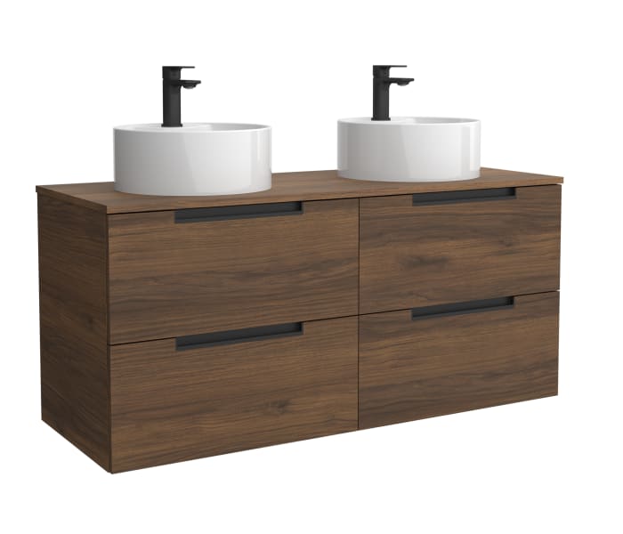 Conjunto mueble de baño Salgar Leni con lavabo sobre encimera Principal 1