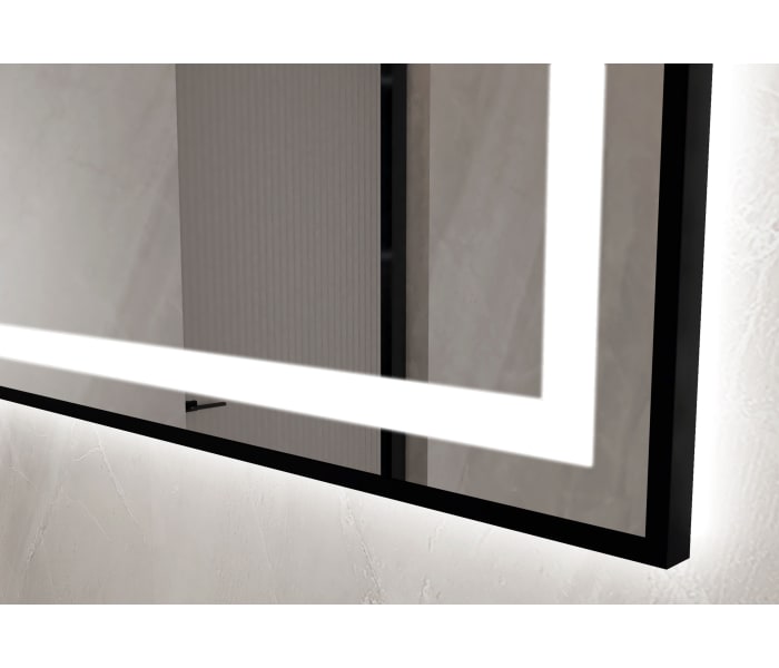 Espejo de baño con luz LED Bruntec Rua Detalle 2