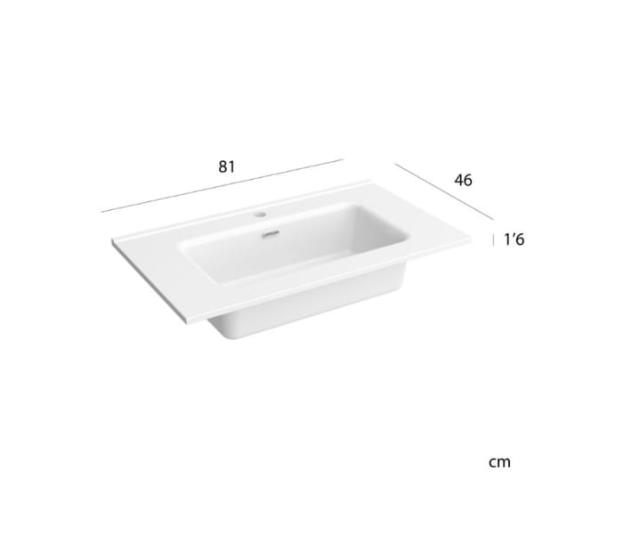 Conjunto mueble de baño Salgar Born Detalle 2