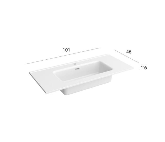 Conjunto mueble de baño Salgar Born Detalle 3