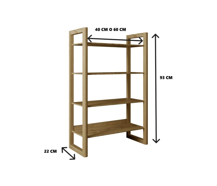 Estanteria de baño Bruntec Baviera Croquis 2