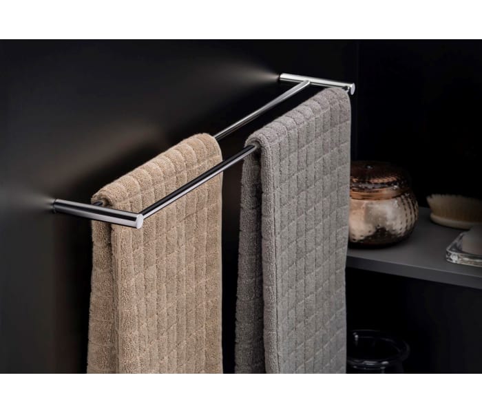 Toallero doble de baño Cosmic Logic Ambiente 4