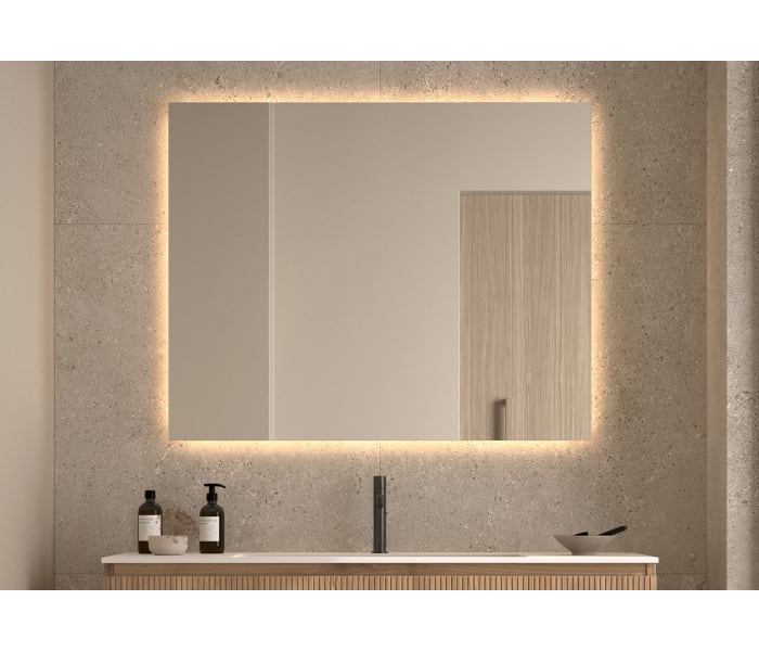 Espejo de baño con luz LED Bruntec Dune Principal 0