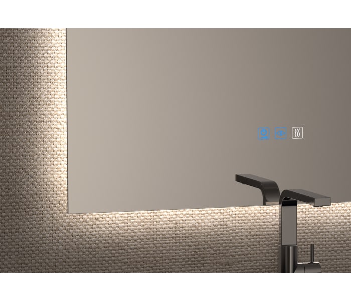 Espejo de baño con luz LED Bruntec Dune Detalle 4