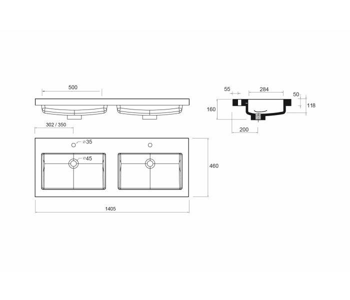 Conjunto mueble de baño Salgar Attila opción 13