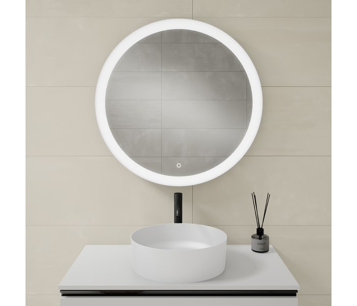 Espejo de baño con luz LED Visobath Alexa Principal 1