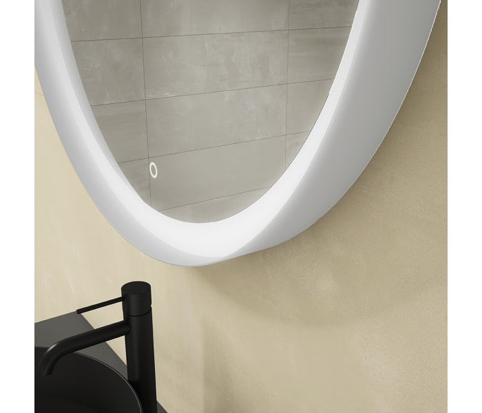 Espejo de baño con luz LED Visobath Alexa Detalle 3