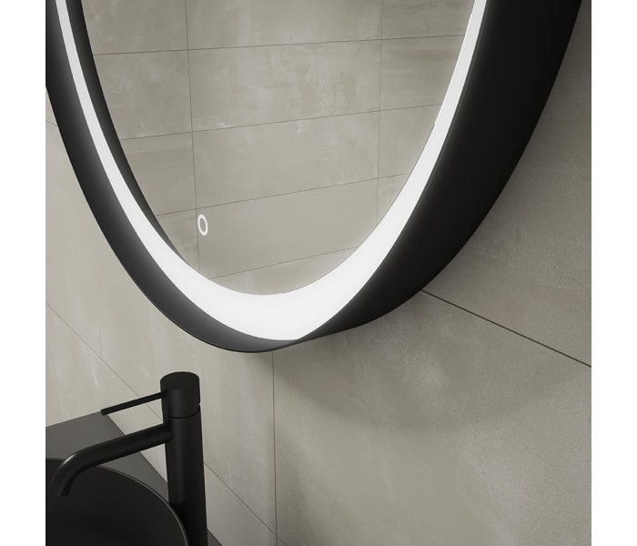 Espejo de baño con luz LED Visobath Alexa Detalle 2