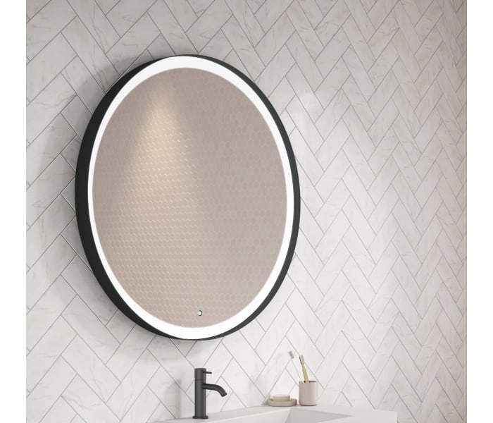 Espejo de baño con luz LED Visobath Alexa Ambiente 5
