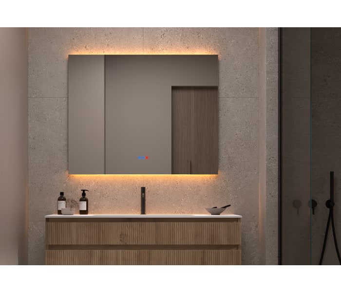 Espejo de baño con luz LED Bruntec Casiopea Principal 4
