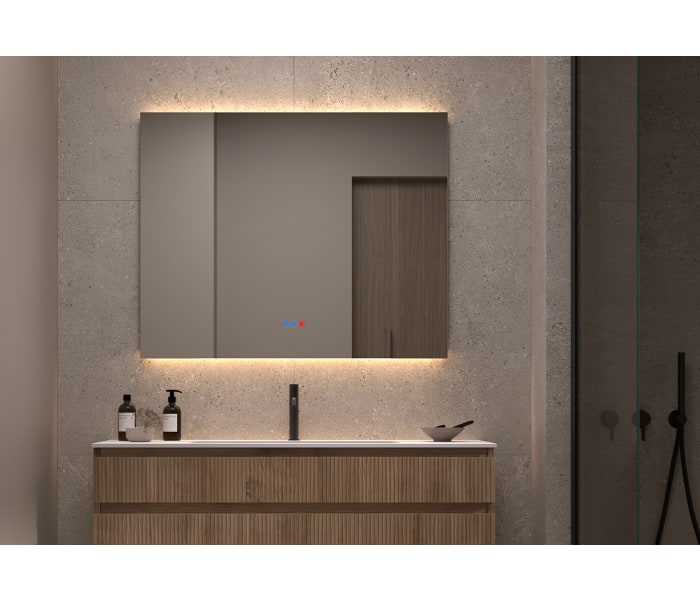 Espejo de baño con luz LED Bruntec Casiopea Principal 0
