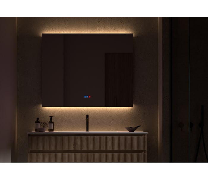 Espejo de baño con luz LED Bruntec Casiopea Detalle 6