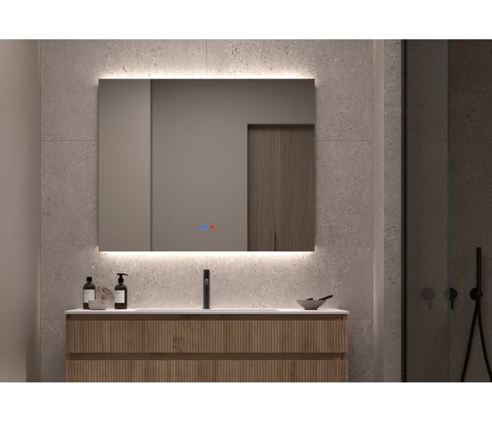 Espejo de baño con luz LED Bruntec Casiopea Principal 3