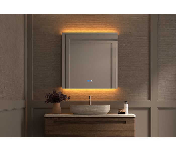 Espejo de baño con luz LED Bruntec Casiopea Ambiente 8