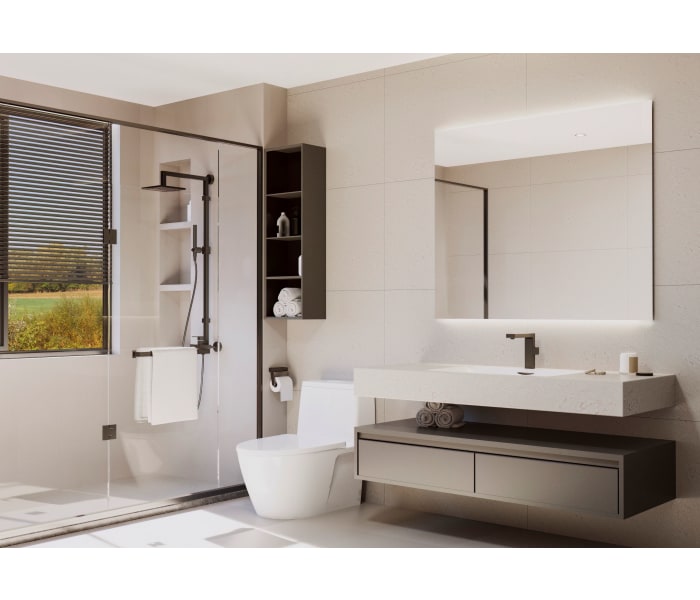 Espejo de baño con luz LED Bruntec Casiopea Ambiente 3