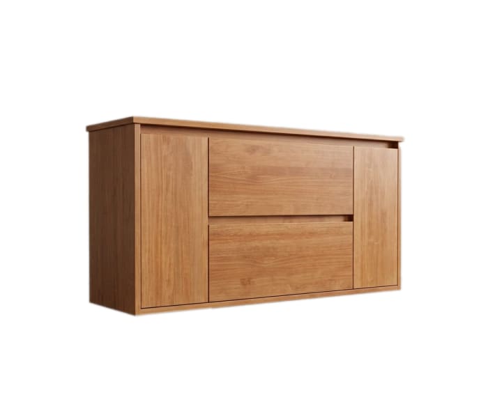 Mueble de baño con encimera de madera maciza Bruntec Alpes 13 Detalle 3