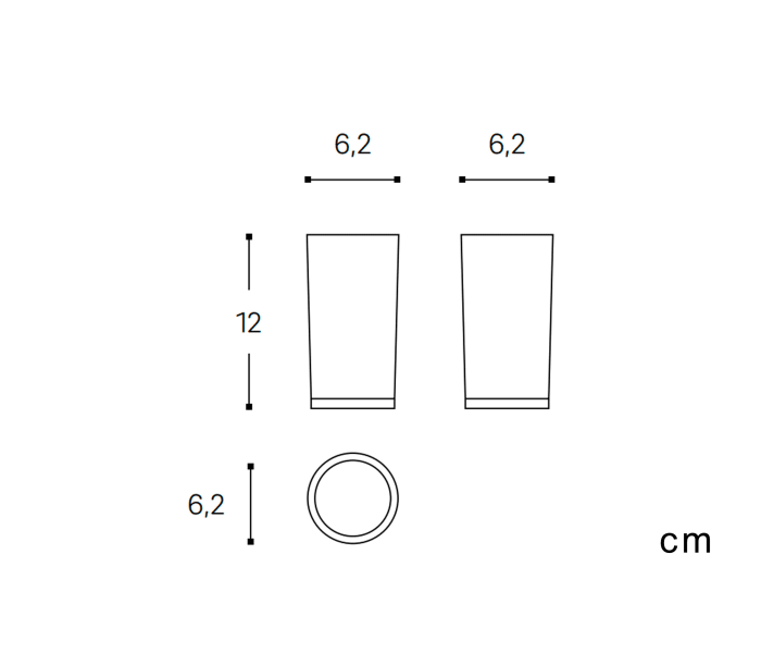 Portacepillo de baño Cosmic Next Croquis 4