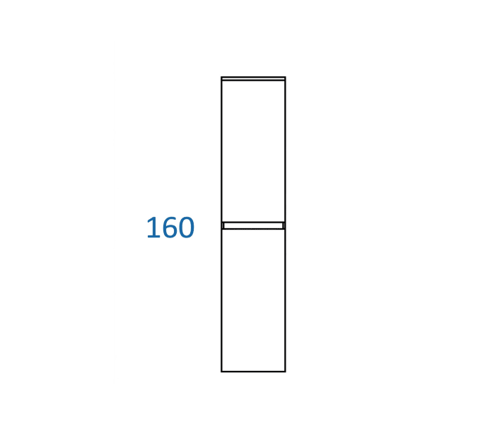 Columna de baño Viso Basic Croquis 20