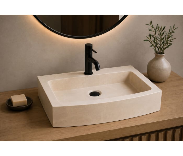 Lavabo de mármol natural Bruntec Pazant Principal 0