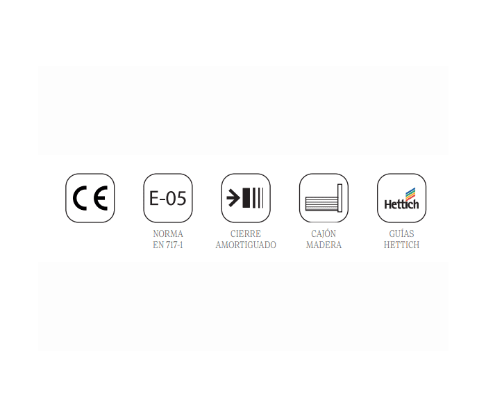 Conjunto mueble de baño Salgar Noja Croquis 10