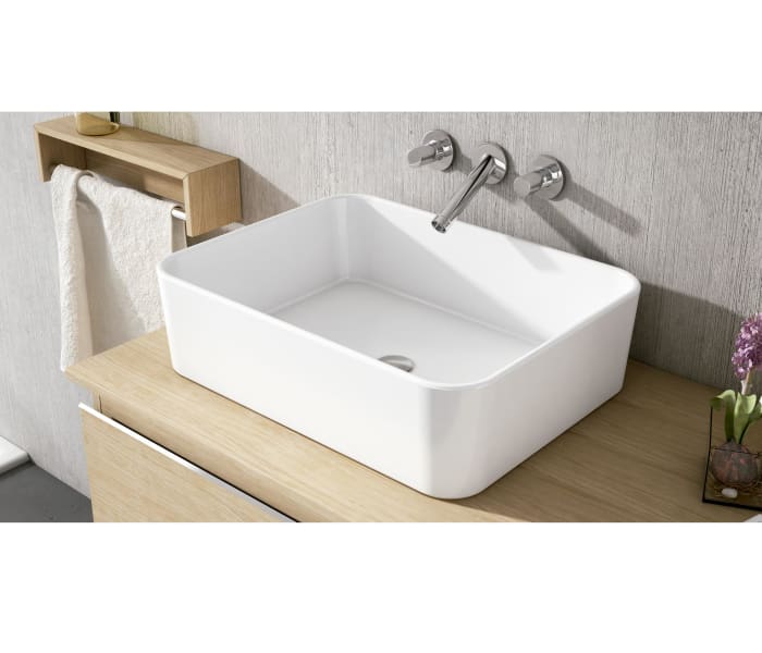 Lavabo sobre encimera fondo reducido 48 cm Visobaht Iria Principal 0