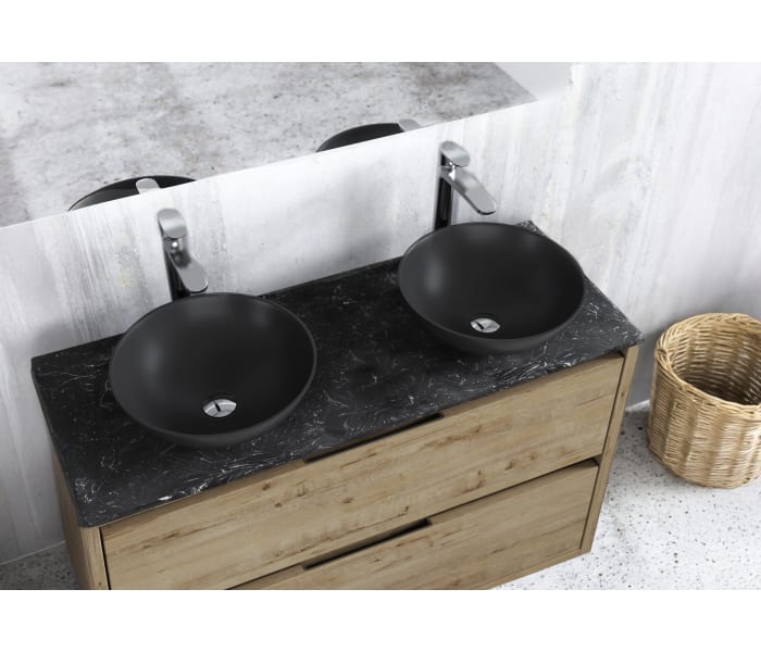 Mueble de baño con encimera de piedra Bruntec Boston Detalle 5