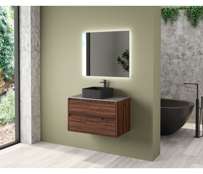 Mueble de baño con encimera de piedra Bruntec Boston Principal 3
