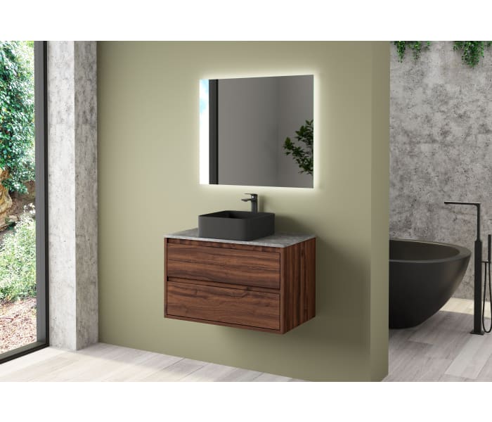 Mueble de baño con encimera de piedra Bruntec Boston Principal 3