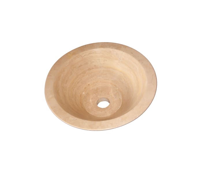 Lavabo de mármol natural Bruntec Cónico Detalle 1
