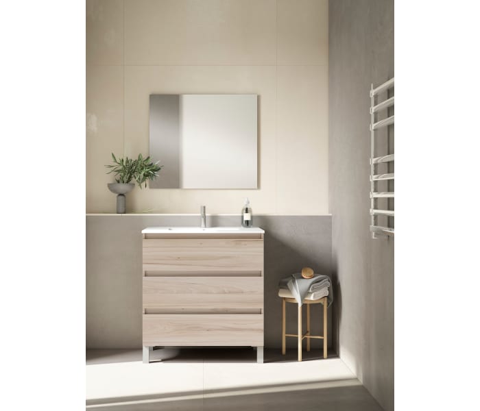 Mueble de baño fondo reducido 39.5 cm Viso Bath Box Principal 1