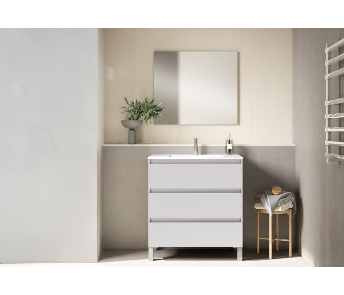 Mueble de baño fondo reducido 39.5 cm Viso Box Principal 2