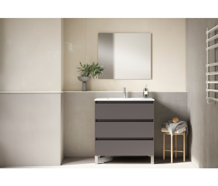 Mueble de baño fondo reducido 39.5 cm Viso Box Principal 3