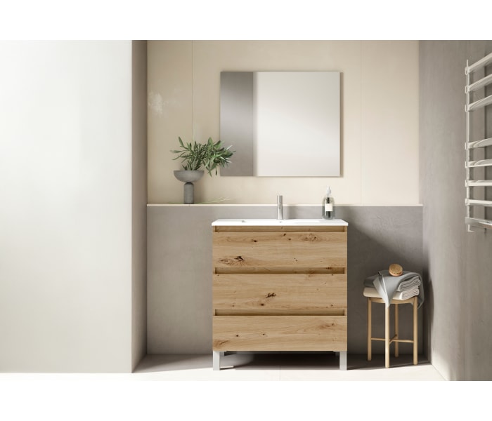 Mueble de baño fondo reducido 39.5 cm Viso Box Principal 4